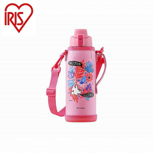 アイリスオーヤマ ステンレスケータイボトルダイレクトボトル NDDB-1000 ミニー IRIS OHYAMA(代引不可)