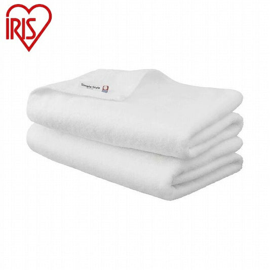 アイリスオーヤマ デイリーバスタオル4枚セット BT-D4ホワイト デイリーバスタオル4枚セット IRIS OYAMA(代引不可)
