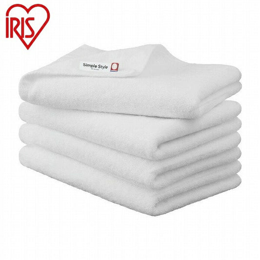 アイリスオーヤマ デイリービッグフェイスタオル4枚セット BFT-D4ホワイト デイリービッグフェイスタオル4枚セット IRIS OYAMA(代引不可)