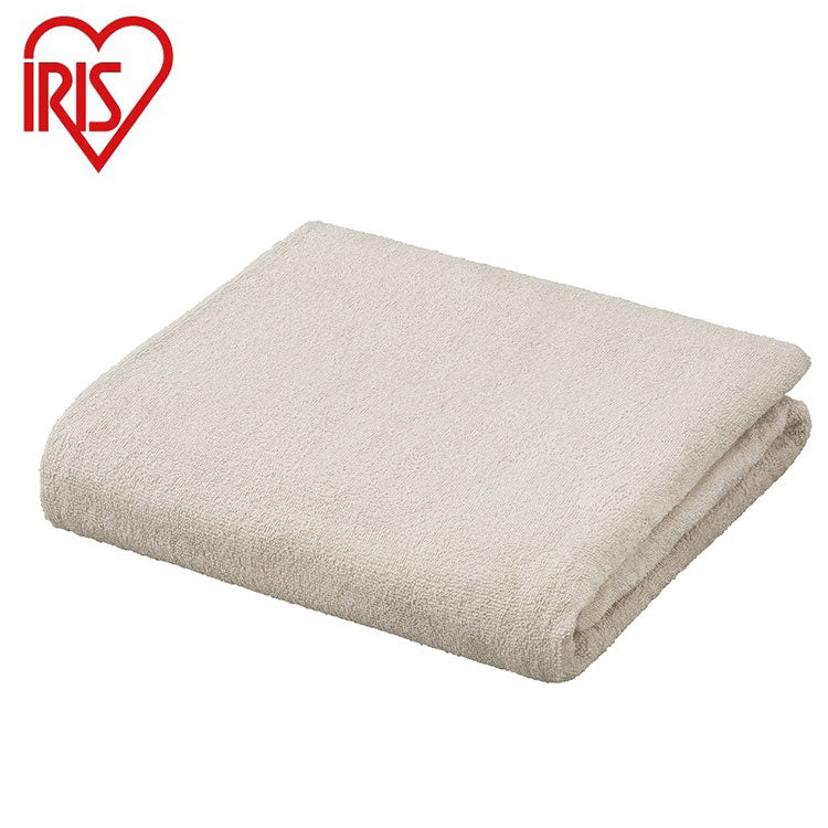 アイリスオーヤマ リバーシブルタオルケット シングル 綿100% タオルケット 洗える 抗菌防臭 ガーゼケット ガーゼタオルケット コットン ベージュ KTTRE-140 IRIS OYAMA(代引不可)