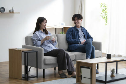 アイリスオーヤマ 3人掛けポケットコイルソファ 脚高設計 三人掛け 3P ソファ 椅子 イス チェア 肘つき 北欧 おしゃれ ライトグレー PCS-3S IRIS OYAMA(代引不可)