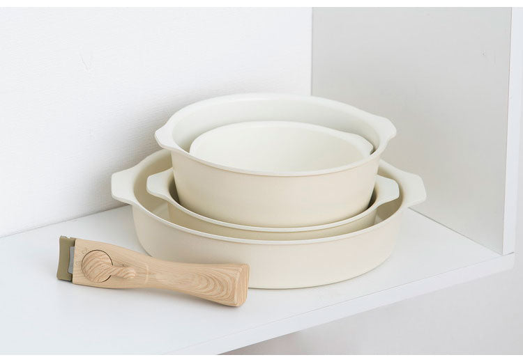 アイリスオーヤマ お皿になるフライパン12点セット DPAN-12S アイボリー 取っ手が取れる フライパンセット 鍋 着脱ハンドル セラミック 可愛い かわいい おしゃれ IRIS OHYAMA(代引不可)