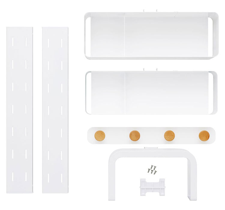 アイリスオーヤマ ランドリーマルチラック LMR-300 ホワイト マグネット 洗濯機ラック 洗濯ラック IRIS OHYAMA(代引不可)