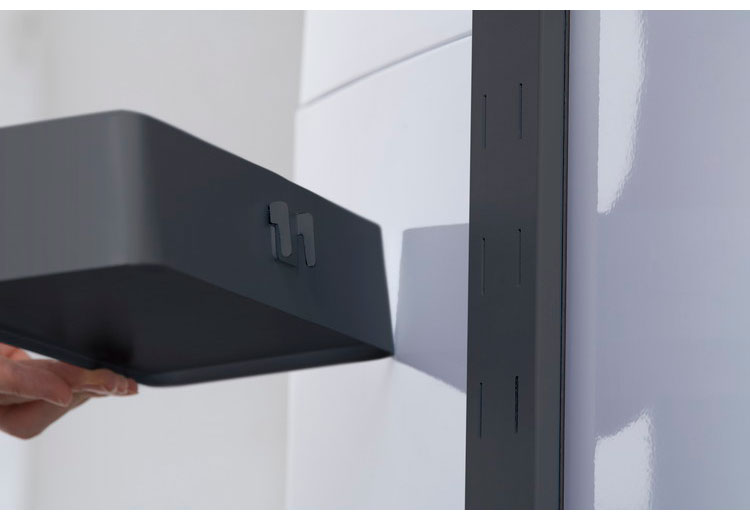 アイリスオーヤマ ランドリーマルチラック LMR-300 ダークグレー マグネット 洗濯機ラック 洗濯ラック IRIS OHYAMA(代引不可)