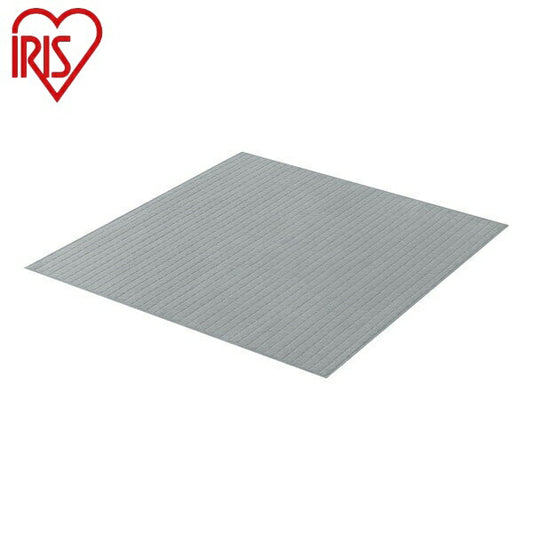 アイリスオーヤマ 先染めキルトラグ ORG-Y1818グレー 先染めキルトラグ IRIS OYAMA(代引不可)