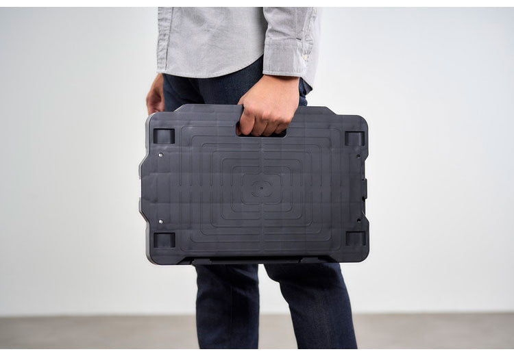 アイリスオーヤマ 連結ミニ平台車 5台セット RMH-5 ブラック 縦横連結 平台車 キャスター キャリー IRIS OHYAMA(代引不可)