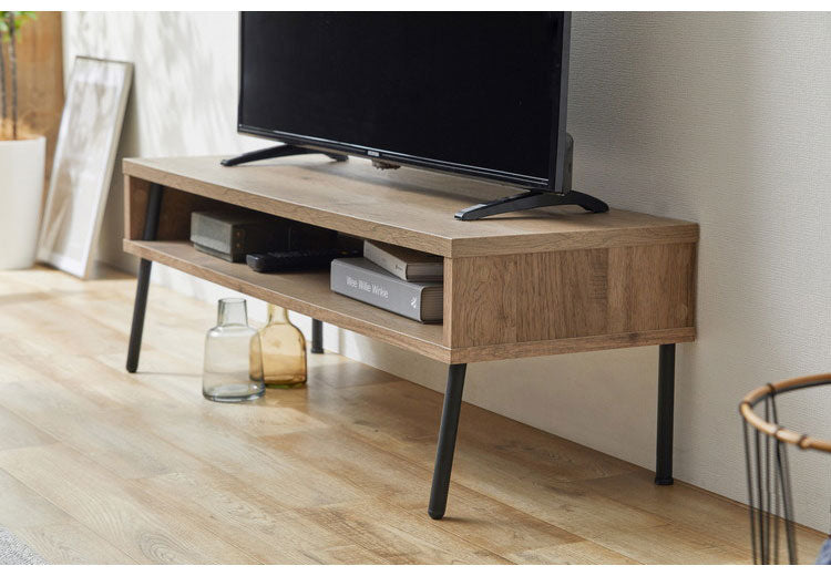 アイリスオーヤマ アイアンウッドAVボード IWAB-1000R ブラック/アッシュブラウン HIROBIROシリーズ テレビ台 テレビボード TV台 TVボード IRIS OHYAMA(代引不可)