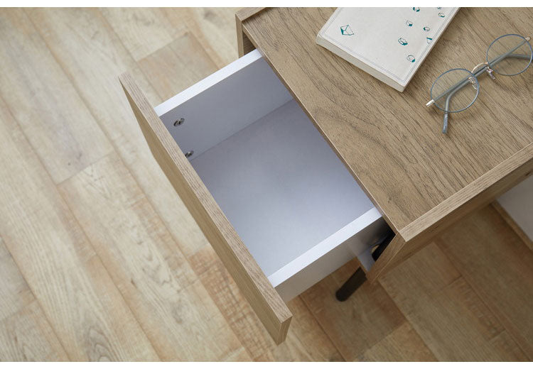 アイリスオーヤマ アイアンウッドサイドテーブル IWST-300R ブラック/アッシュブラウン HIROBIROシリーズ サイドテーブル ソファサイド ベッドサイド IRIS OHYAMA(代引不可)