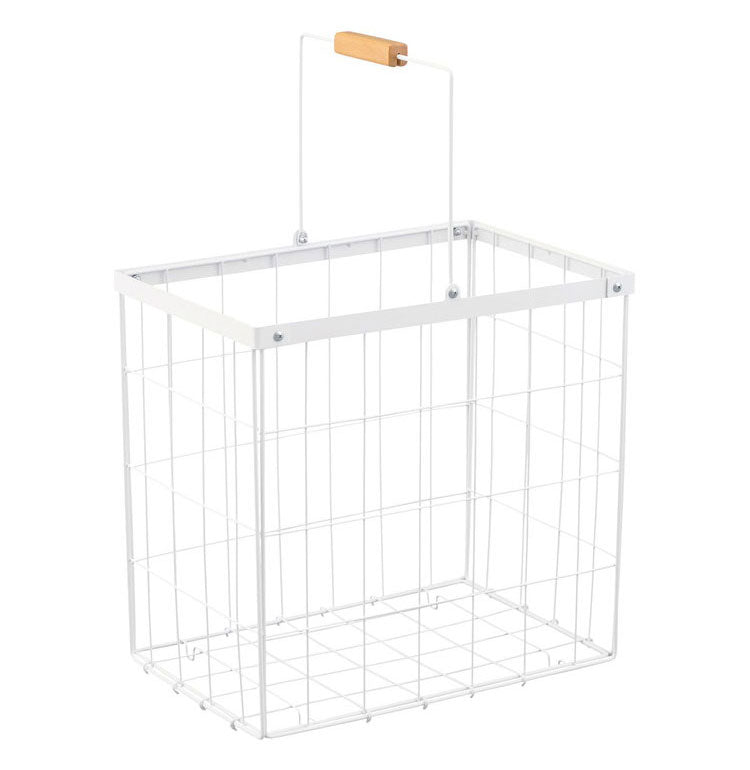 アイリスオーヤマ ランドリーバスケットワゴン2段 LBW-452 ホワイト ランドリーラック 2段 ランドリーワゴン 洗濯かご ランドリーバスケット IRIS OHYAMA(代引不可)