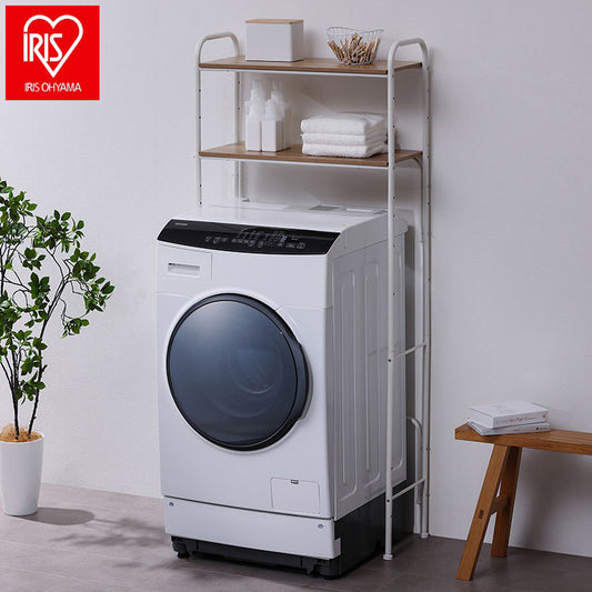 アイリスオーヤマ スタイルランドリーラック SLR-695 ホワイト 洗濯機ラック IRIS OHYAMA(代引不可)