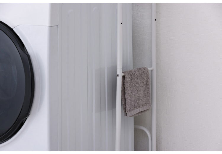 アイリスオーヤマ スタイルランドリーラック SLR-695 ホワイト 洗濯機ラック IRIS OHYAMA(代引不可)