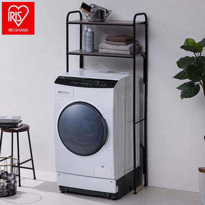アイリスオーヤマ スタイルランドリーラック SLR-695 ブラック 洗濯機ラック IRIS OHYAMA(代引不可)