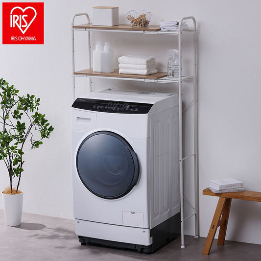 アイリスオーヤマ 伸縮スタイルランドリーラック SLR-EX895 ホワイト 洗濯機ラック 伸縮式 ラック 棚 IRIS OHYAMA(代引不可)