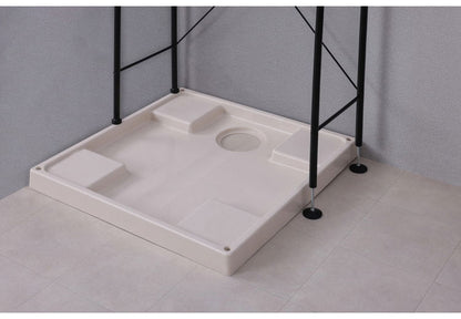 アイリスオーヤマ 伸縮スタイルランドリーラック SLR-EX895 ブラック 洗濯機ラック 伸縮式 ラック 棚 IRIS OHYAMA(代引不可)