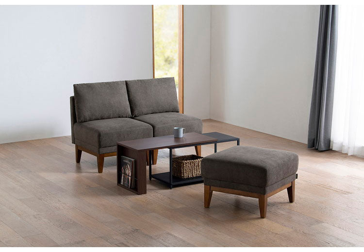 アイリスオーヤマ ユニットソファ UNS-1S ダークグレー ソファ 一人掛けソファ 1人掛けソファ リビングソファ IRIS OHYAMA(代引不可)