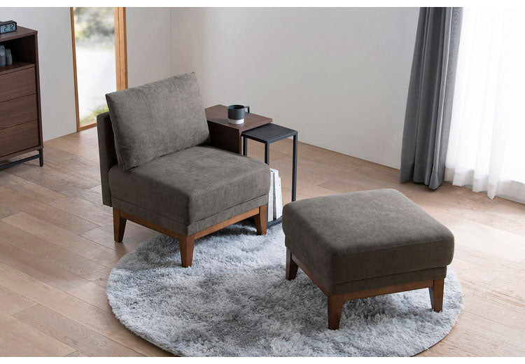 アイリスオーヤマ オットマン UNS-OT ダークグレー スツール IRIS OHYAMA(代引不可)