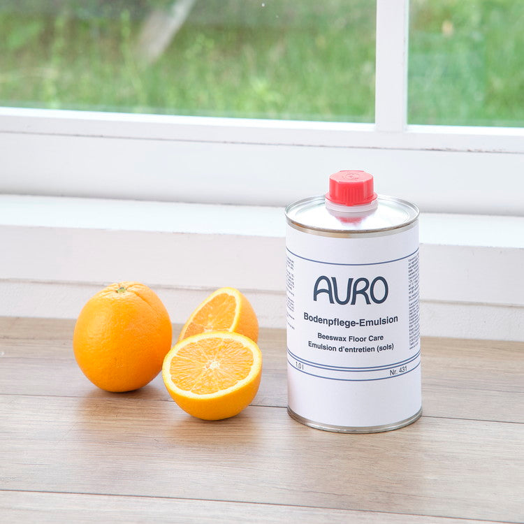 【10個セット】アウロ(AURO) フロアー用ワックス Nr.431 1000mL 掃除用洗剤 フローリングワックス(代引不可)