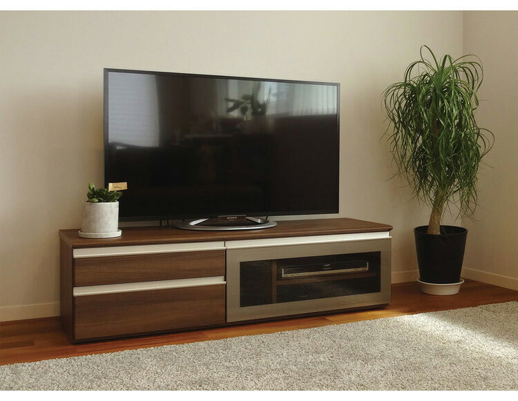テレビ台 120 国産 完成品 ローボード テレビボード 北欧 木製テレビ台 TV台 テレビラック ロータイプ 幅120.5×奥行45×高さ39cm 日本製 天然木(代引不可)