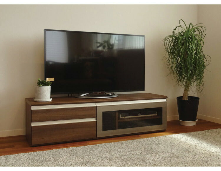 テレビ台 140 国産 完成品 ローボード テレビボード 北欧 木製テレビ台 TV台 テレビラック ロータイプ 幅139×奥行45×高さ39cm 日本製(代引不可)