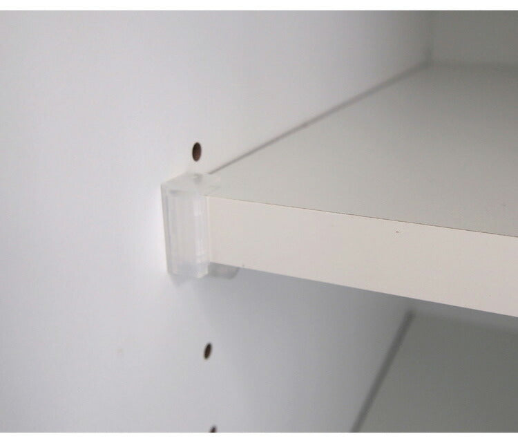 キッチンボード 日本製 完成品 MOISS加工 幅88×奥行46×高さ194.5cm オーバートラベルレール 採用 キッチン収納 収納(代引不可)