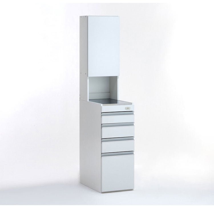 ステンレス キッチン収納棚 スリム 隙間収納 35cm 幅35cm 日本製 すき間収納 鏡面 ホワイト ルミナーレ 可動棚 引き出し おしゃれ シンプル モダン 一人暮らし キッチン収納 収納棚 スリム収納(代引不可)