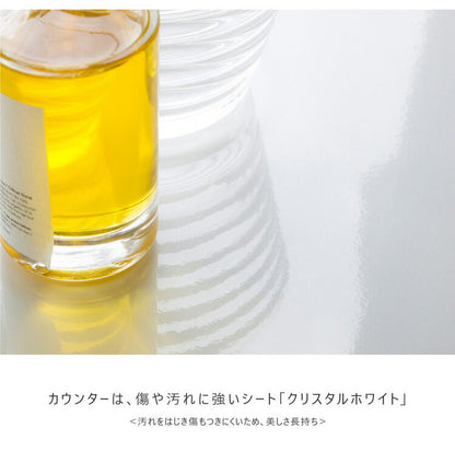 食器棚 幅120cm 奥行45cm 高さ85cm 完成品 棚 国産 日本製 キッチンボード ダイニングボード カップボード レンジボード 引き戸 スライド 一人暮らし 新生活 収納(代引不可)