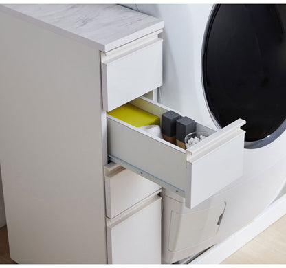 日本製 隙間収納 防水パンアジャスター付すき間収納庫 幅20 完成品 隙間を有効活用 水回り 収納 すっきり まとまる 片付く 片付け 洗濯機パン対応 ホース 洗濯機 防水パン 洗剤収納 洗面台横(代引不可)