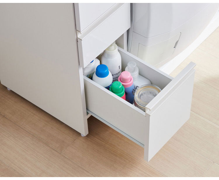 日本製 隙間収納 防水パンアジャスター付すき間収納庫 幅25 完成品 隙間を有効活用 水回り 収納 すっきり まとまる 片付く 片付け 洗濯機パン対応 ホース 洗濯機 防水パン 洗剤収納 洗面台横(代引不可)