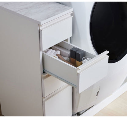 日本製 隙間収納 防水パンアジャスター付すき間収納庫 幅25 完成品 隙間を有効活用 水回り 収納 すっきり まとまる 片付く 片付け 洗濯機パン対応 ホース 洗濯機 防水パン 洗剤収納 洗面台横(代引不可)