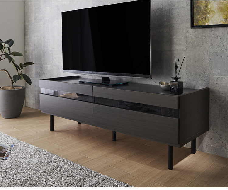 脚付TVボード 幅130 完成品 日本製 奥行 45 脚付きテレビ台 木製 テレビボード TV台 TVボード テレビラック 北欧風 おしゃれ シンプル(代引不可)