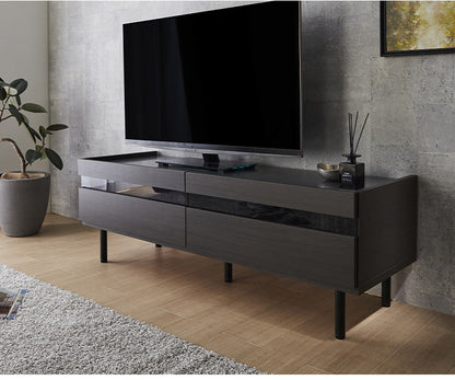 脚付TVボード 幅130 完成品 日本製 奥行 45 脚付きテレビ台 木製 テレビボード TV台 TVボード テレビラック 北欧風 おしゃれ シンプル(代引不可)