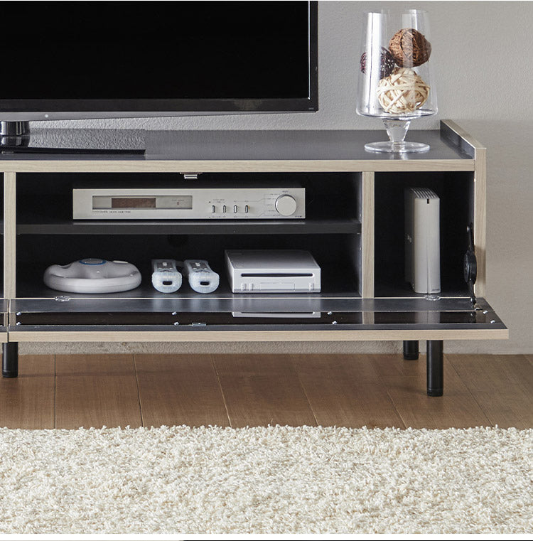 脚付TVボード 幅170 完成品 日本製 奥行 45 脚付きテレビ台 木製 テレビボード TV台 TVボード テレビラック 北欧風 おしゃれ シンプル(代引不可)