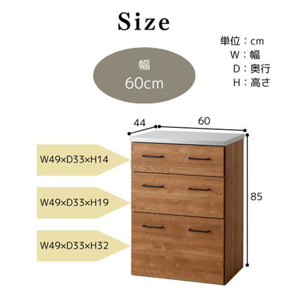 日本製 ステンレス キッチンカウンター ヴィンテージ調 60cm 北欧 おしゃれ かわいい 収納 ステンレスゴミ箱 上ラック レンジラック ダスト ボックスレンジ 日本製 開梱設置