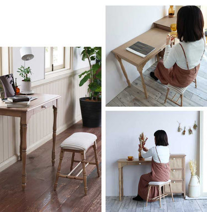 ベンチ アンティーク調 天然木 完成品 椅子 ダイニングベンチ リビングベンチ 長椅子 長イス 食卓ベンチ 木製イス ナチュラル かわいい 北欧 シンプル Calet ベンチ(代引不可)