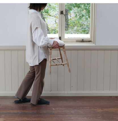 ベンチ アンティーク調 天然木 完成品 椅子 ダイニングベンチ リビングベンチ 長椅子 長イス 食卓ベンチ 木製イス ナチュラル かわいい 北欧 シンプル Calet ベンチ(代引不可)