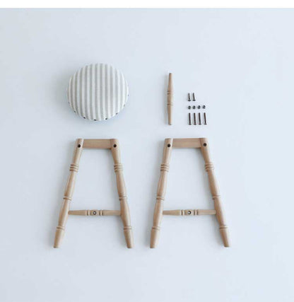 ロースツール スツール 天然木 木製 丸 椅子 一人用 チェア チェアー イス いす 1Pチェア リラックスチェア バースツール バーチェア カウンターチェア カフェ風(代引不可)