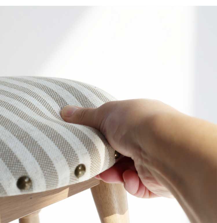 ロースツール スツール 天然木 木製 丸 椅子 一人用 チェア チェアー イス いす 1Pチェア リラックスチェア バースツール バーチェア カウンターチェア カフェ風(代引不可)