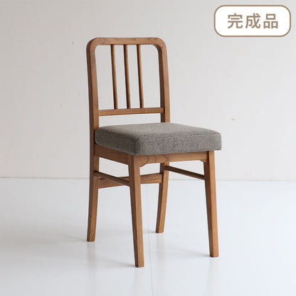ダイニングチェア 完成品 座面高46cm 木製 ヴィンテージ風 軽量 コンパクト ウッドチェア リビング ダイニング ワンルーム マンション 椅子 チェア Atl CH-3680(代引不可)