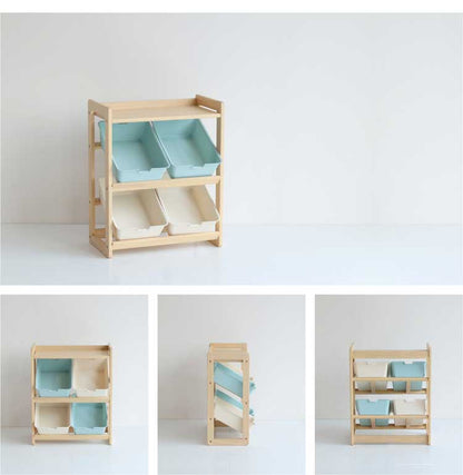 おもちゃ 収納 木製 ラック ボックス 男の子 女の子 赤ちゃん おもちゃ収納 おもちゃ箱 コンパクト トイボックス 木製 棚 片づけ 子供部屋 おしゃれ(代引不可)