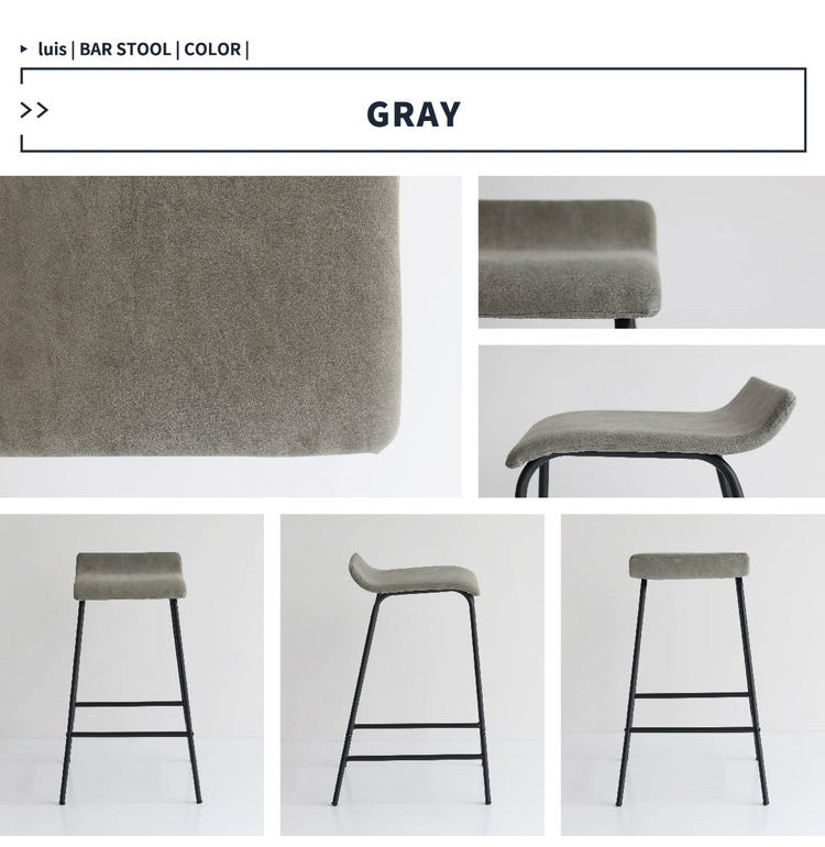 バースツール 幅42.5cm バーチェア スチール 軽量 カウンタースツール カウンターチェア ハイチェア リビング おしゃれ 北欧 ヴィンテージ モダン カフェ(代引不可)