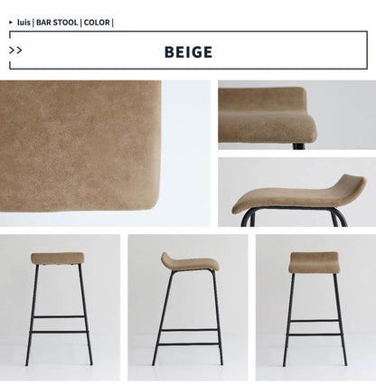 バースツール 幅42.5cm バーチェア スチール 軽量 カウンタースツール カウンターチェア ハイチェア リビング おしゃれ 北欧 ヴィンテージ モダン カフェ(代引不可)