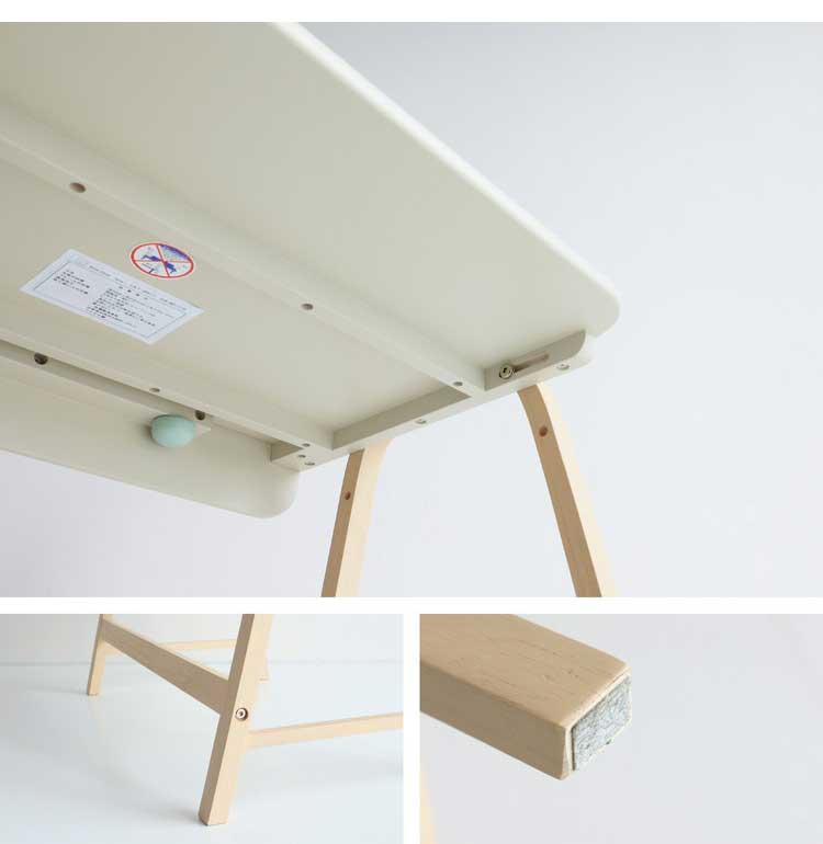 子供用 机 デスク 子供テーブル キッズデスク 木製 リビング学習 学習机 勉強机 お絵かき 有孔ボード 棚板 Kids Desk -emy- ILT-3641(代引不可)