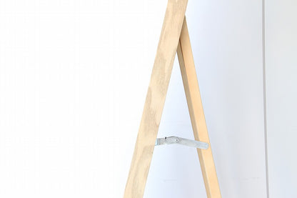 スタンドミラー インセットミラー 飛散防止対策 姿見ミラー シンプル 鏡 木製ミラー 全身ミラー(代引不可)