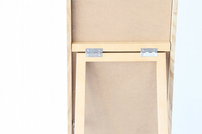 スタンドミラー インセットミラー 飛散防止対策 姿見ミラー シンプル 鏡 木製ミラー 全身ミラー(代引不可)