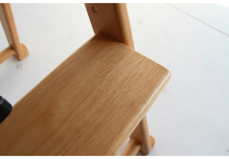 折りたたみ キッズチェア 持ち運び 子ども用 キッズ用 ハイチェア ハイタイプ 天然木 ダイニング 安全 ダイニングチェア アイボリー おしゃれ かわいい(代引不可)