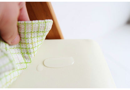 折りたたみ キッズチェア 持ち運び 子ども用 キッズ用 ハイチェア ハイタイプ 天然木 ダイニング 安全 ダイニングチェア アイボリー おしゃれ かわいい(代引不可)