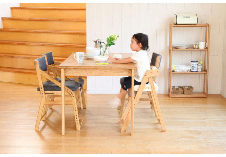 折りたたみ キッズチェア 持ち運び 子ども用 キッズ用 ハイチェア ハイタイプ 天然木 ダイニング 安全 ダイニングチェア アイボリー おしゃれ かわいい(代引不可)