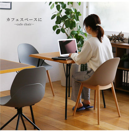 デスクチェア キャスターなし 木製 椅子 おしゃれ オフィスチェア ダイニングチェア チェア オフィス ダイニング おしゃれ 北欧 リモートワーク 在宅 おすすめ Chair 03 -wood- OFC-3719(代引不可)