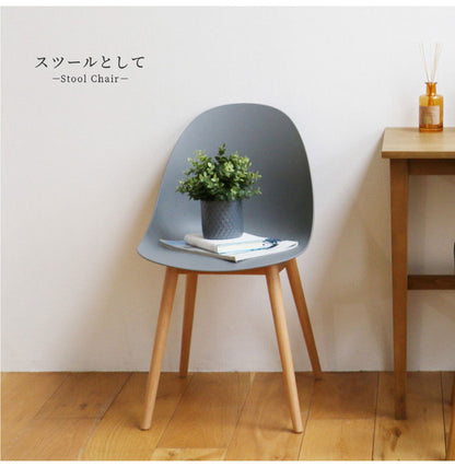 デスクチェア キャスターなし 木製 椅子 おしゃれ オフィスチェア ダイニングチェア チェア オフィス ダイニング おしゃれ 北欧 リモートワーク 在宅 おすすめ Chair 03 -wood- OFC-3719(代引不可)