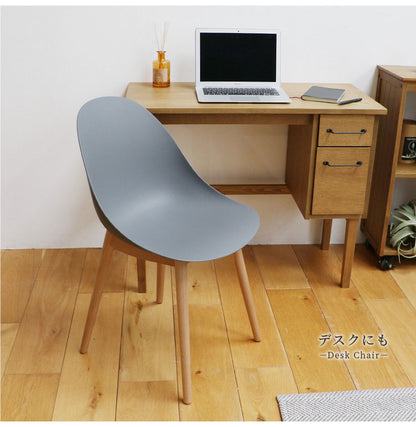 デスクチェア キャスターなし 木製 椅子 おしゃれ オフィスチェア ダイニングチェア チェア オフィス ダイニング おしゃれ 北欧 リモートワーク 在宅 おすすめ Chair 03 -wood- OFC-3719(代引不可)
